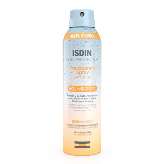 Isdin Fotoprotector Transparent Spray Wet Skin SPF50  250 ml