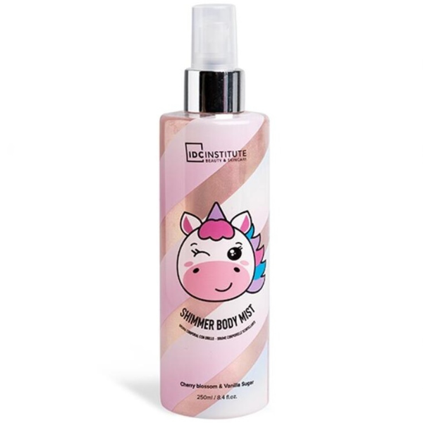 IDC Institute Shimmer Body Mist Unicorn Cherry Blossom & Vanilla Sugar  250 ml