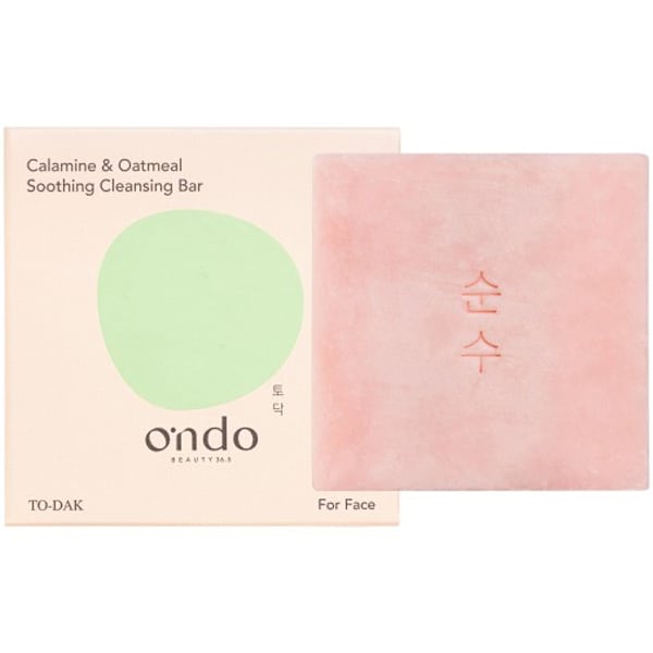 Ondo Calamine & Oatmeal Soothing Cleansing Bar  70g