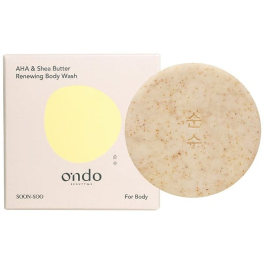 Ondo AHA & Shea Butter Renewing Body Wash  70g