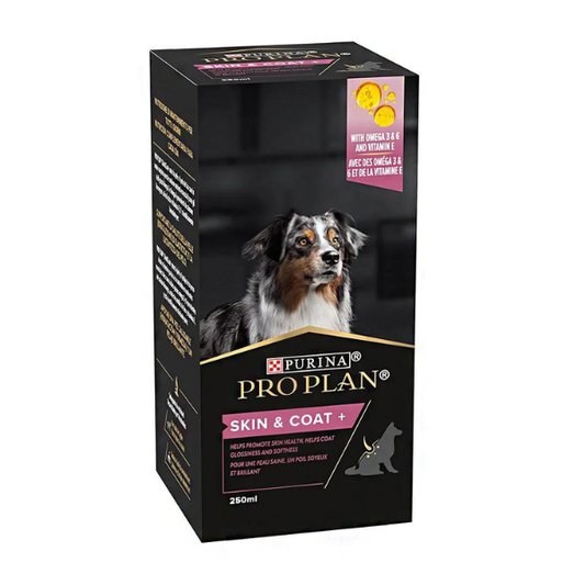 Purina Pro Plan Skin & Coat+ Dog Supplement Oil  250 ml