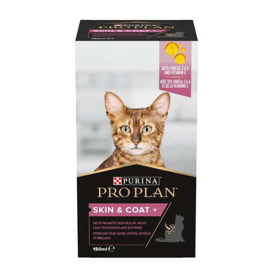 Purina Pro Plan Skin & Coat+ Cat Supplement Oil  150 ml