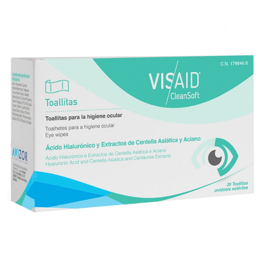 Avizor Visaid CleanSoft Wipes  20 copë