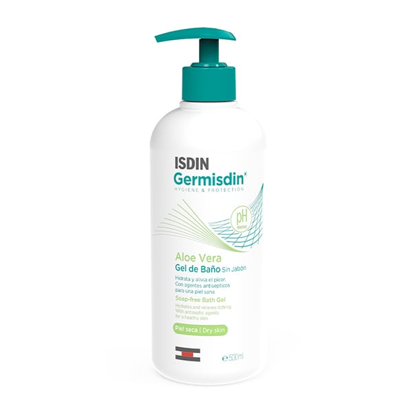 Isdin Germisdin Aloe Vera Soap-Free Bath Gel  500 ml