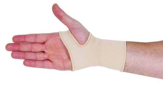 ADCO Elastic Wrist Brace (03205) for wrist stabilization  1 copë - Bezhë