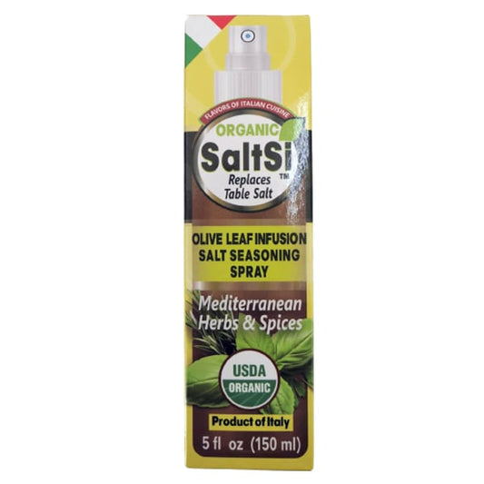 SaltSi Organic Salt Seasoning Spray Mediterranean Herbs & Spices  150 ml