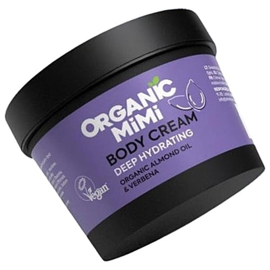 Organic Mimi Body Cream Deep Hydrating Almond & Verbena  100 ml