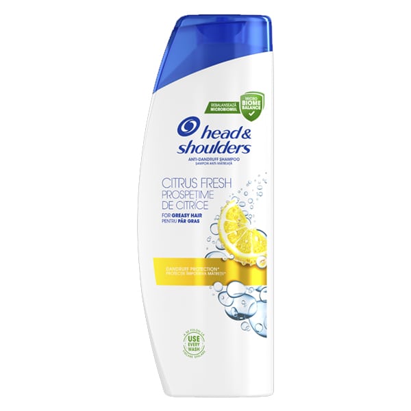 Head & Shoulders Citrus Fresh Anti-Dandruff Shampoo Up to 100% Dandruff-Free Hair  625 ml