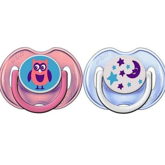Philips Avent Fashion Classic Silicone Soother 0-6m (SCF196/18)  2 copë