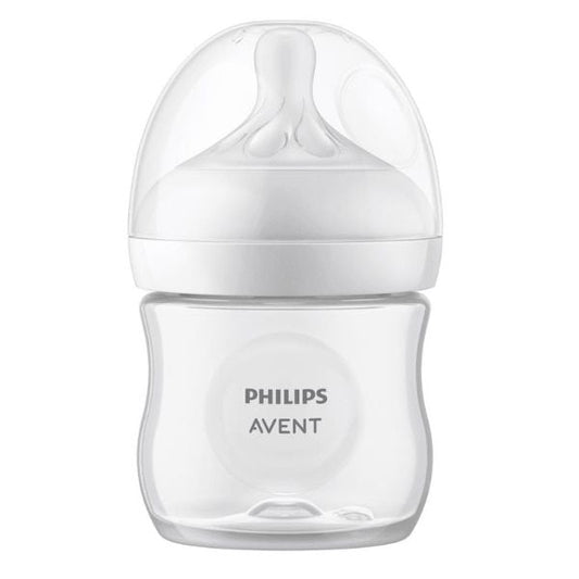 Philips Avent Natural Response Plastic Baby Bottle 0m+ (SCY900/01)  125 ml
