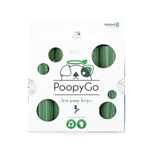 Holland PoopyGo Bio Poop Bags Lavender  120 copë