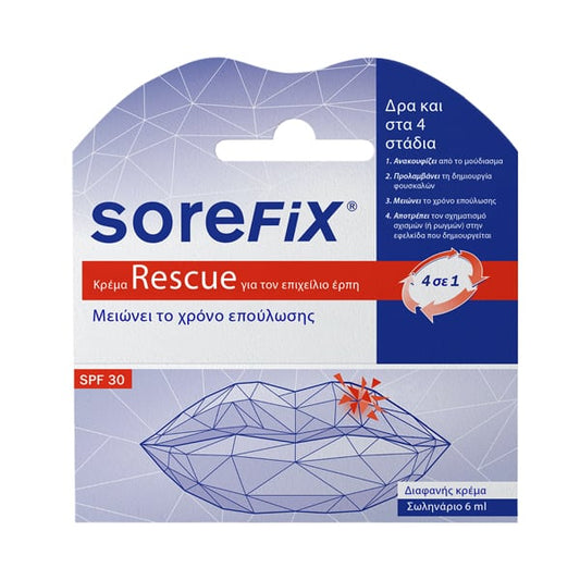 SoreFix Rescue Cold Sore Cream  6 ml