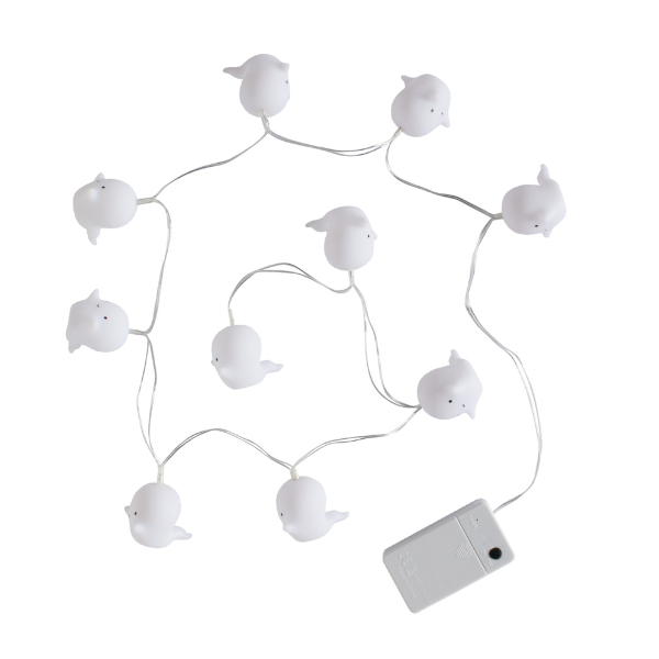 A Little Lovely Company String Light Ghosts  1 copë