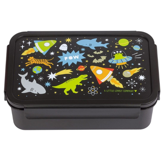 A Little Lovely Company Bento Lunch Box  1 copë - Galaxy