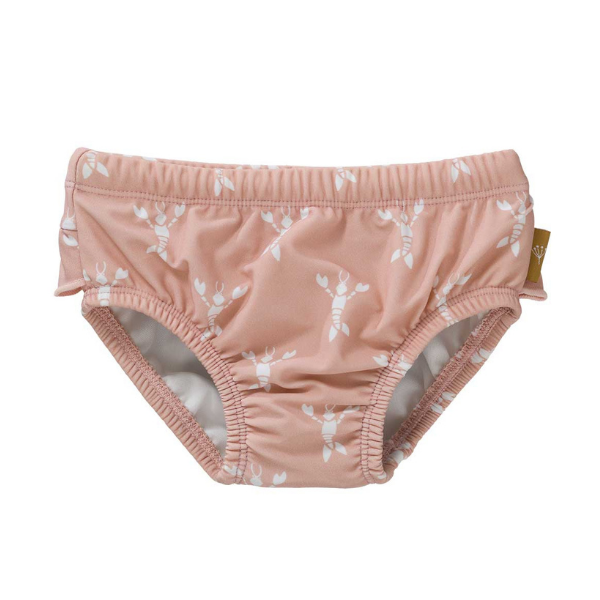 Fresk Lobster Cameo Rose Diaper - Swimsuit with UV50 Protection  1 copë - Karavidhe Cameo Rose