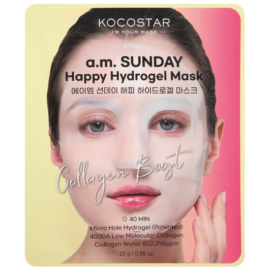 Kocostar a.m. Sunday Happy Hydrogel Mask  25g