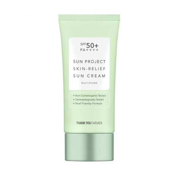 Thank You Farmer Sun Project Skin-Relief Sun Cream SPF50+  50 ml