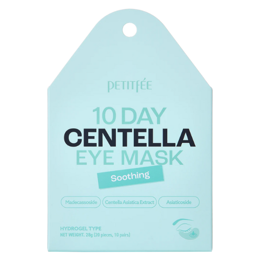 Petitfee 10 Day Centella Eye Mask Soothing Soothing Eye Patches  20 copë
