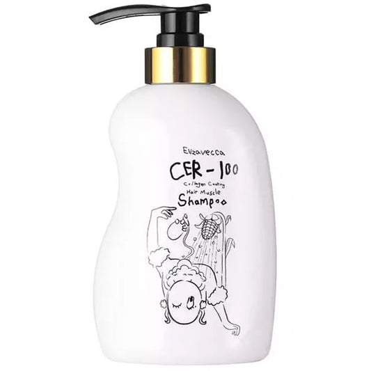 Elizavecca CER-100 Collagen Coating Hair Muscle Shampoo  500 ml