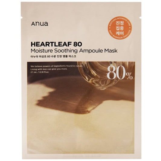 Anua Heartleaf 80 Moisture Soothing Ampoule Mask  1 copë