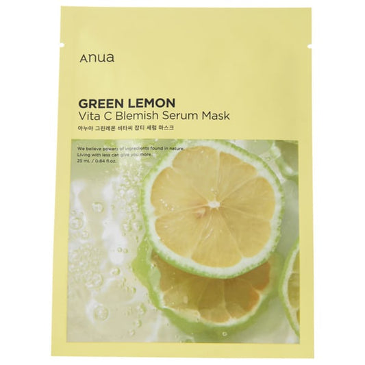 Anua Green Lemon Vita C Blemish Serum Mask  1 copë