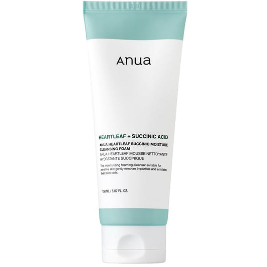 Anua Heartleaf Succinic Moisture Cleansing Foam  150 ml