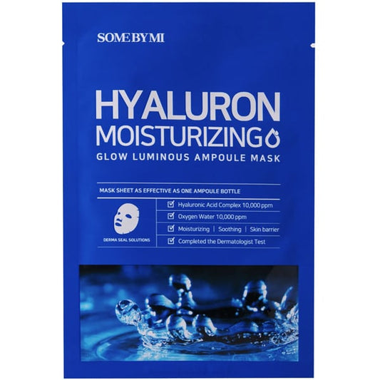 Some By Mi Hyaluron Moisturizing Glow Luminous Ampoule Mask  25g