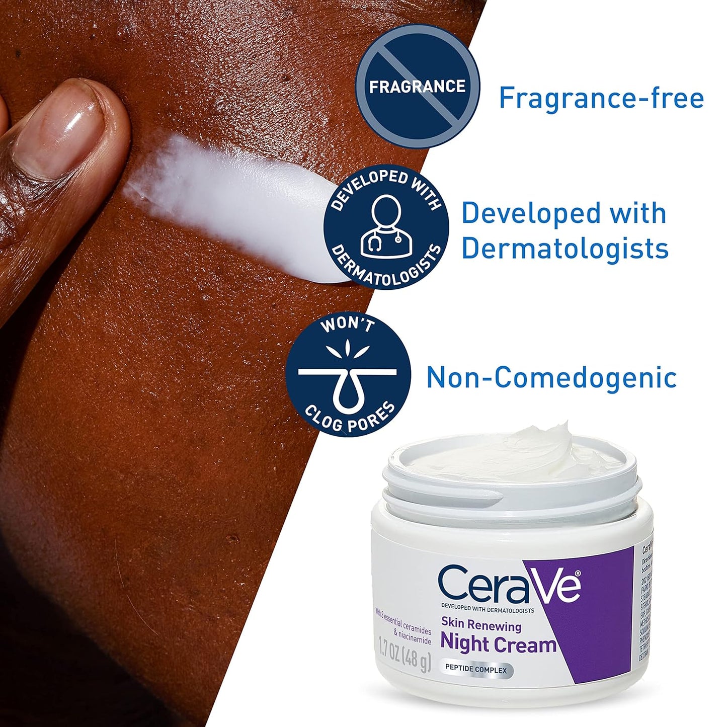 CeraVe Skin Renewing Night Cream 48g