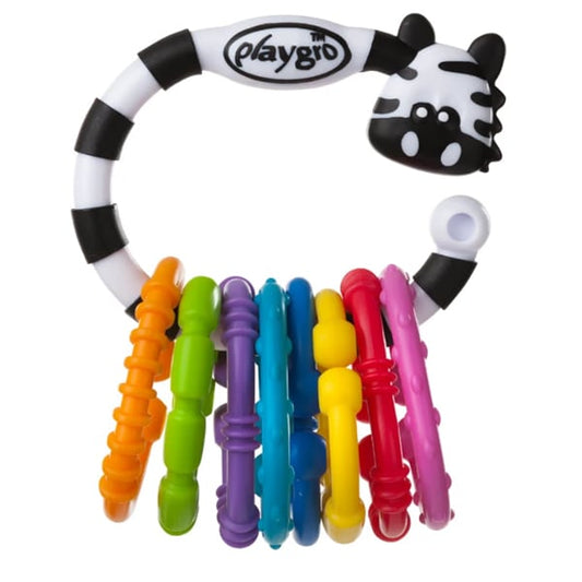 Playgro Zebra 9 Links Teething Ring 3m+  1 copë