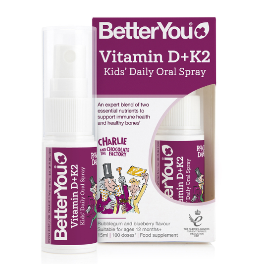 BetterYou Vitamin D+K2 Kids' Daily Oral Spray  15 ml