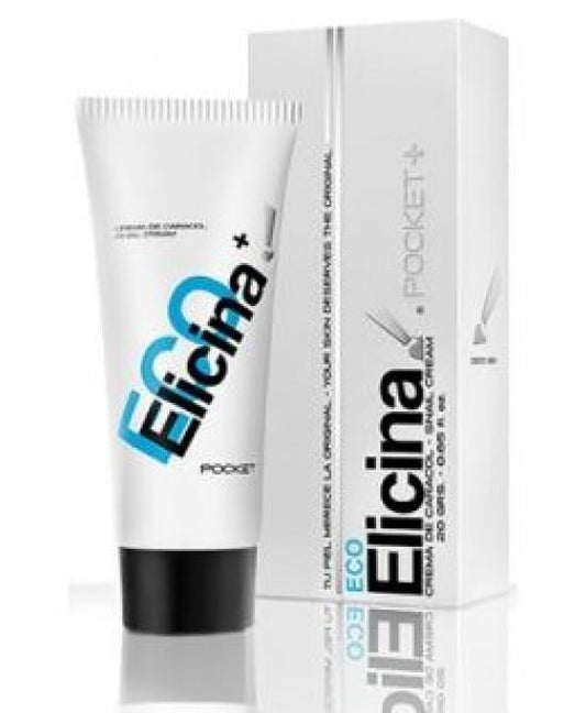 Elicina Eco Cream Pocket Plus Organic Snail Cream for Dry & Sensitive Skin  20g