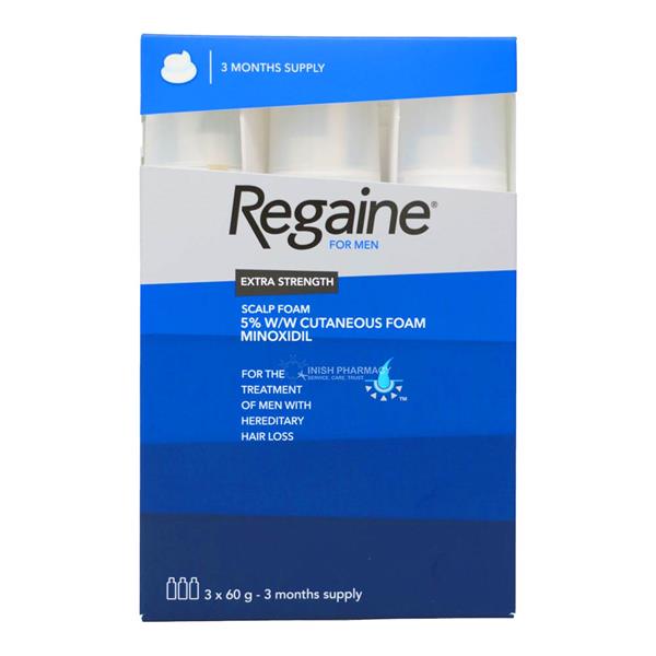 Regaine Shkume per Burra me 5% Minoxidil 3x60g