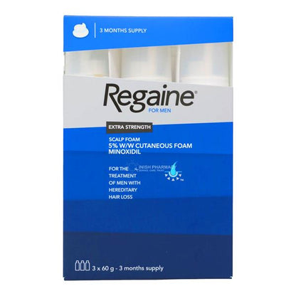 Regaine Shkume per Burra me 5% Minoxidil 3x60g