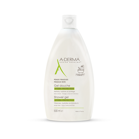 A-Derma Hydra-Protective Shower Gel for Fragile Skin  500 ml