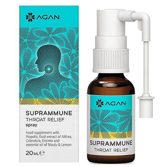 Agan Suprammune Throat Relief Spray  20 ml