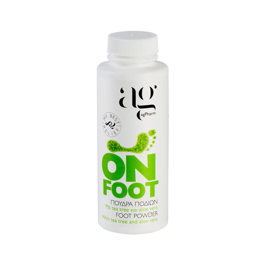AgPharm On Foot Powder with Tea tree & Aloe Vera  100 ml