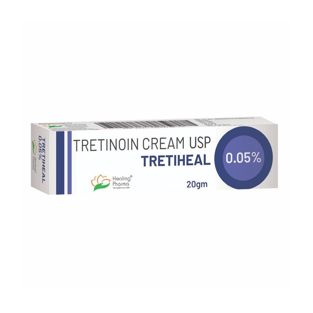 Tretiheal 0.05% Tretinoin Cream USP 20g