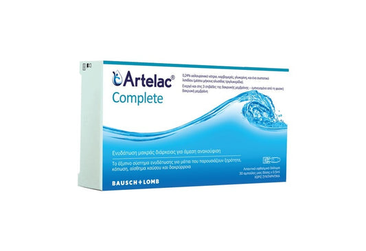 Bausch & Lomb Artelac Complete Lubricant Eye Drops  30 x 0.5ml