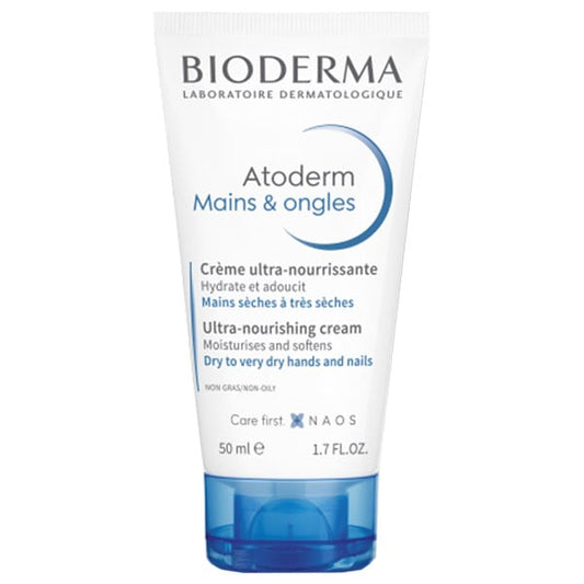 Bioderma Atoderm Mains & Ongles Ultra-Nourishing Cream for Dry to Very Dry Hands & Nails  50 ml