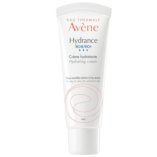 Avene Hydrance Rich Hydrating Cream for Dry to Very Dry Sensitive Skin  40 ml
