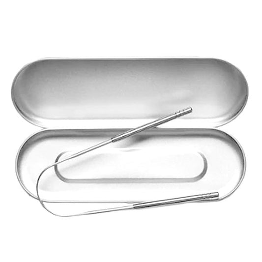 Boobam Tongue Scraper  1 copë - Argjend
