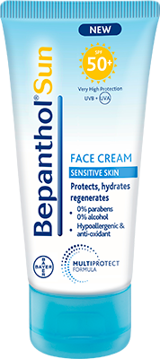 Bepanthol Sun SPF50+ Sunscreen Face Cream for sensitive skin  50 ml