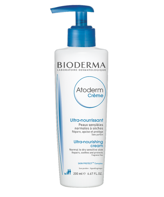 Bioderma Atoderm Creme Ultra-Nourishing Cream for Normal to Dry Sensitive Skin  200 ml