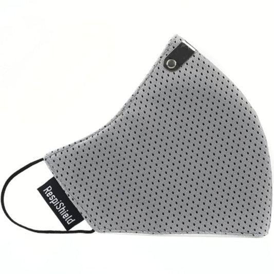 Diavita Respishield Fabric Mask Medium Gray  1 copë