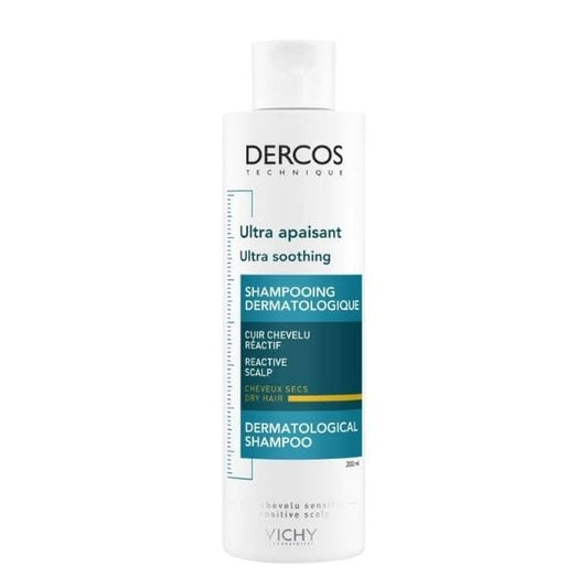 Vichy Dercos Ultra Soothing Shampoo Dry Hair  200 ml