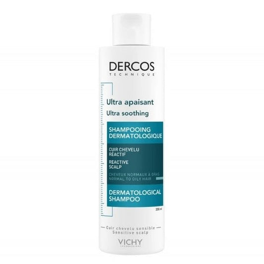 Vichy Dercos Ultra Soothing Shampoo Greasy Hair  200 ml