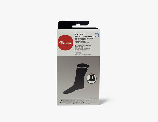 Christou Diabetic & Sensitive Feet Socks  1 palë