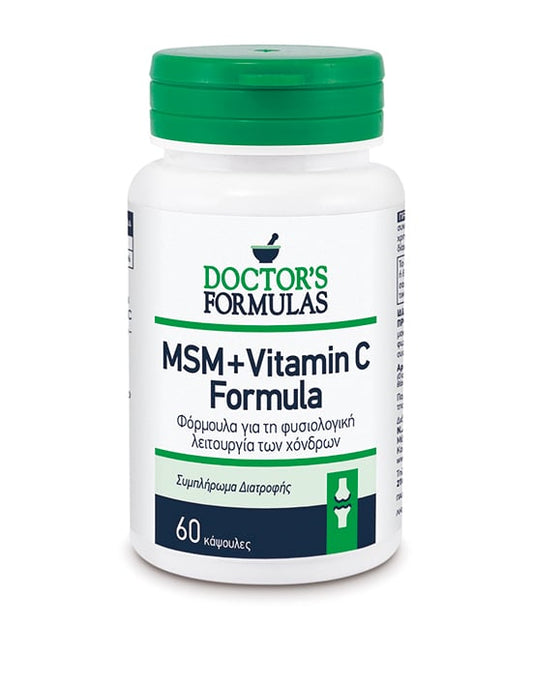 Doctor's Formulas MSM + Vitamin C Formula  60 kapele