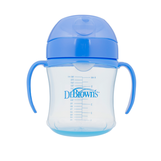 Dr. Brown's (TC 61001) Soft-Sprout Transition Cup  180ml - blu