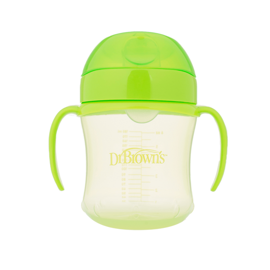 Dr. Brown's (TC 61001) Soft-Sprout Transition Cup  180ml - E gjelbër